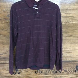 Can Huesen Men’s Medium Long Sleeve Two Button Sweatshirt